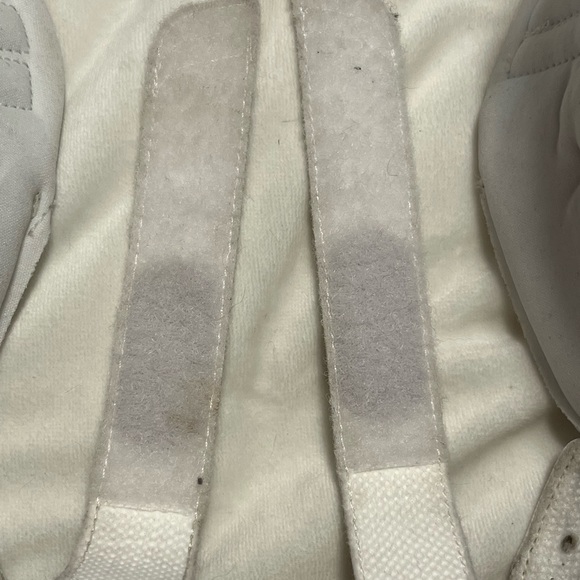 Adidas high top cloudfoam sneaker pink and white girls size 3 - Picture 15 of 16